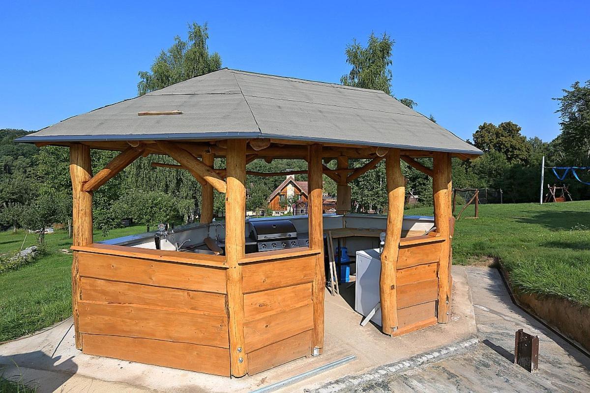 Miniresort Amulet Hrubá Skála Bagian luar foto